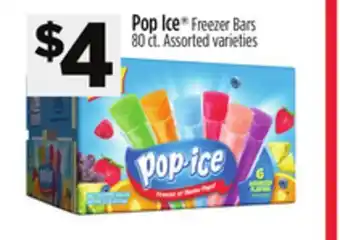 Dollar General Pop Ice Freezer Bars offer