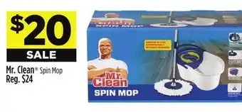 Dollar General Mr. Clean Spin Mop offer