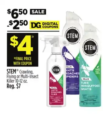 Dollar General STEM Crawling, Flying or Multi-Insect Killer offer