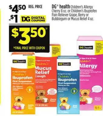 Dollar General DG health offer
