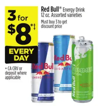 Dollar General Red Bull Energy Drink offer