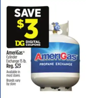 Dollar General AmeriGas Cylinder Exchange offer