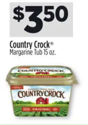 Dollar General Country Crock Margarine Tub offer