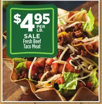 Dollar General Fresh Beef Taco Meat offer