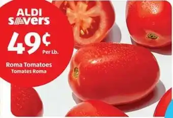 Aldi Roma Tomatoes offer