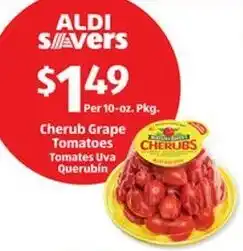 Aldi Cherub Grape Tomatoes offer