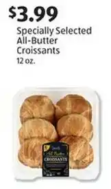 Aldi Specially Selected All-Butter Croissants 12 oz offer