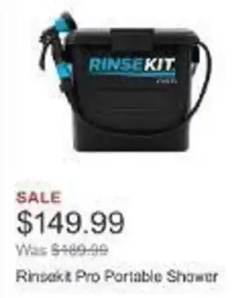 Costco Rinsekit Pro Portable Shower offer