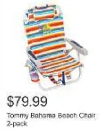 Costco Tommy Bahama Beach Chair 2-pack offer