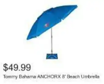 Costco Tommy Bahama ANCHORX 8' Beach Umbrella offer