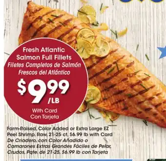 Ralphs Fresh Atlantic Salmon Full Fillets offer