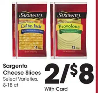 Ralphs Sargento Cheese Slices offer
