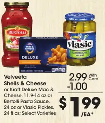 Ralphs Velveeta Shells & Cheese offer
