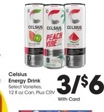 Ralphs Celsius Energy Drink offer