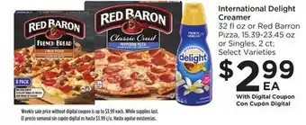 Food 4 Less International Delight Creamer offer