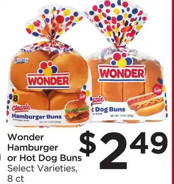 Food 4 Less Wonder Hamburger or Hot Dog Buns offer