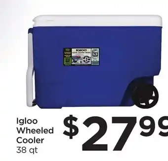 Food 4 Less Igloo Wheeled Cooler offer