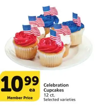 Albertsons Celebration Cupcakes offer