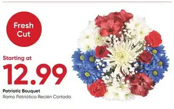 Stater Bros Patriotic Bouquet offer