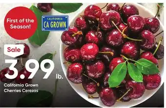 Stater Bros Cherries offer