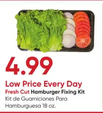 Stater Bros Fresh Cut Hamburger Fixing Kit offer
