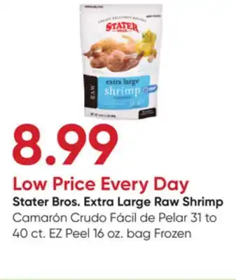 Stater Bros Stater Bros. Extra Large Raw Shrimp offer