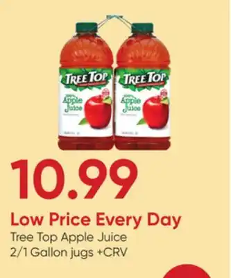Stater Bros Tree Top Apple Juice offer