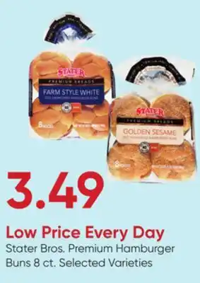 Stater Bros Stater Bros. Premium Hamburger Buns offer