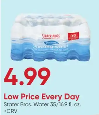 Stater Bros Stater Bros. Water offer