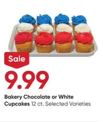 Stater Bros Bakery Chocolate or White Cupcakes offer