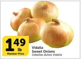 Vons Vidalia Sweet Onions offer