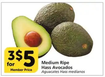 Vons Medium Ripe Hass Avocados offer