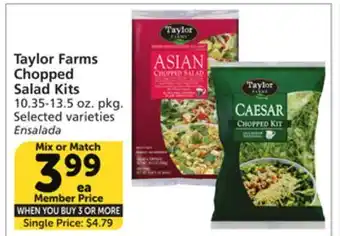 Vons Taylor Farms Chopped Salad Kits offer