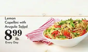 Pavilions Lemon Capellini with Arugula Salad offer