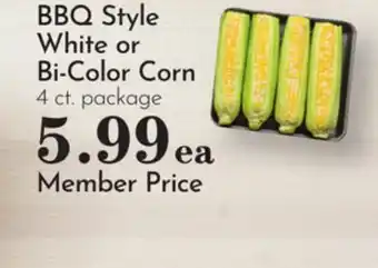 Pavilions BBQ Style White or Bi-Color Corn offer