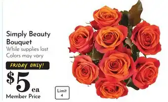 Pavilions Simply Beauty Bouquet offer