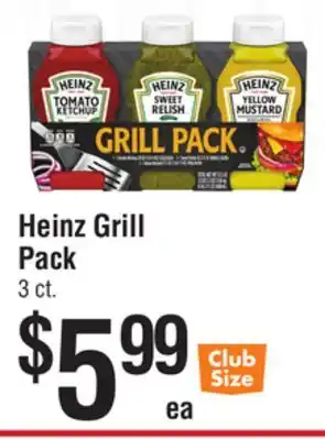 Smart & Final Heinz Grill Pack offer