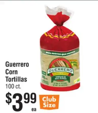 Smart & Final Guerrero Corn Tortillas offer