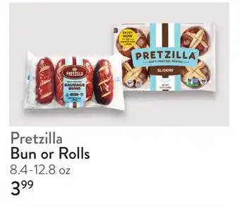 Fresh Thyme Pretzilla Bun or Rolls offer