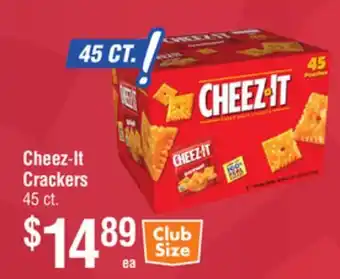 Smart & Final Cheez-It Crackers offer