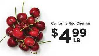 Food 4 Less California Red Cherries offer