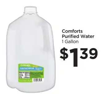 Food 4 Less Comforts Purified Water offer