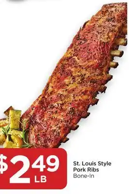 Food 4 Less St. Louis Style Pork Ribs offer