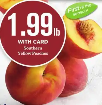Mariano's Southern Yellow Peaches offer