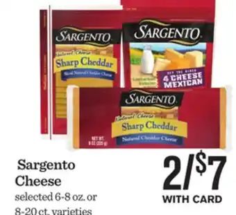 Mariano's Sargento Cheese offer