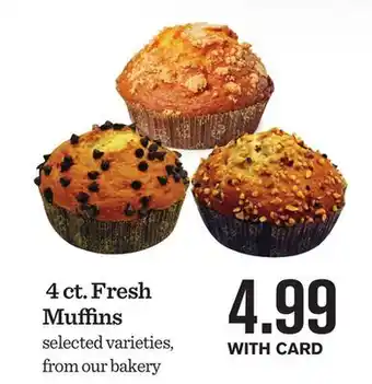 Mariano's 4 ct. Fresh Muffins offer