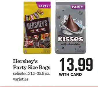 Mariano's Hershey's Party Size Bags offer