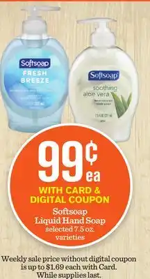 Mariano's Softsoap Liquid Hand Soap offer