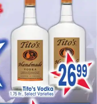 Jewel-Osco Tito's Vodka offer