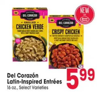 Jewel-Osco Del Corazón Latin-Inspired Entrées offer